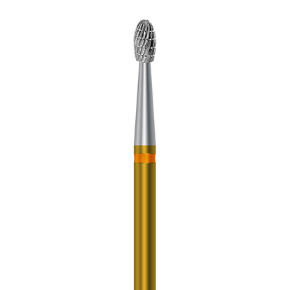 HP carbide cutter C.73KFQM.104.023 for palladium and dental alloys: egg, 2.3 mm diameter - Frank Dental