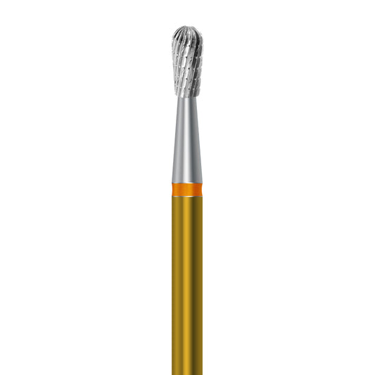 HP carbide cutter C.77KFQM.104.023 for palladium and dental alloys: pear, 2.3 mm diameter - Frank Dental