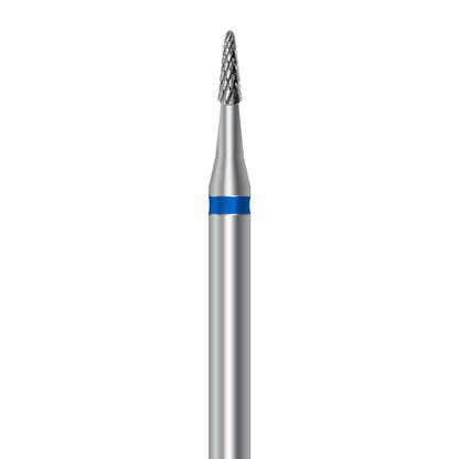 HP carbide cutter C.138K.104.014: round-end taper, medium cross-cut, 1.4 mm diameter - Frank Dental
