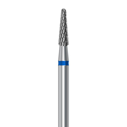HP carbide cutter C.138K.104.023: round-end taper, medium cross-cut, 2.3 mm diameter - Frank Dental