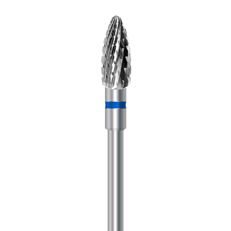 HP carbide cutter C.251K.104.040: bullet, medium cross-cut, 4.0 mm diameter - Frank Dental