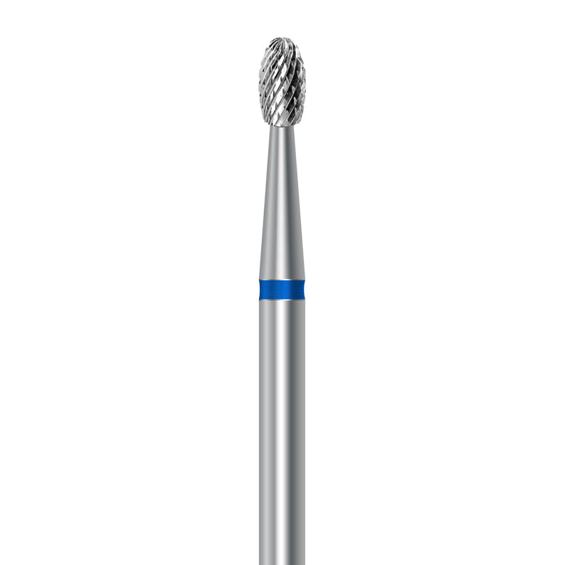 HP carbide cutter C.73K.104.023: egg, medium cross-cut, 2.3 mm diameter - Frank Dental