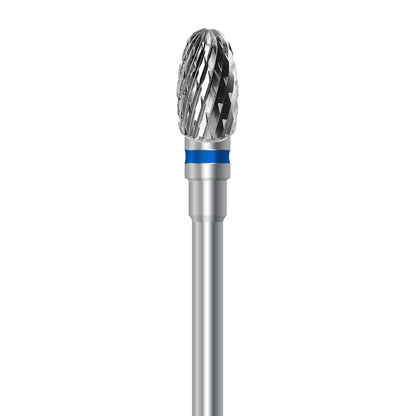 HP carbide cutter C.73K.104.060: egg, medium cross-cut, 6.0 mm diameter - Frank Dental