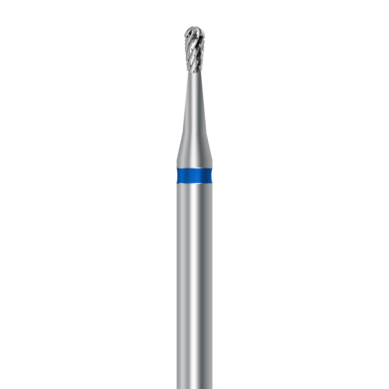 HP carbide cutter C.77K.104.014: pear, medium cross-cut, 1.4 mm diameter - Frank Dental