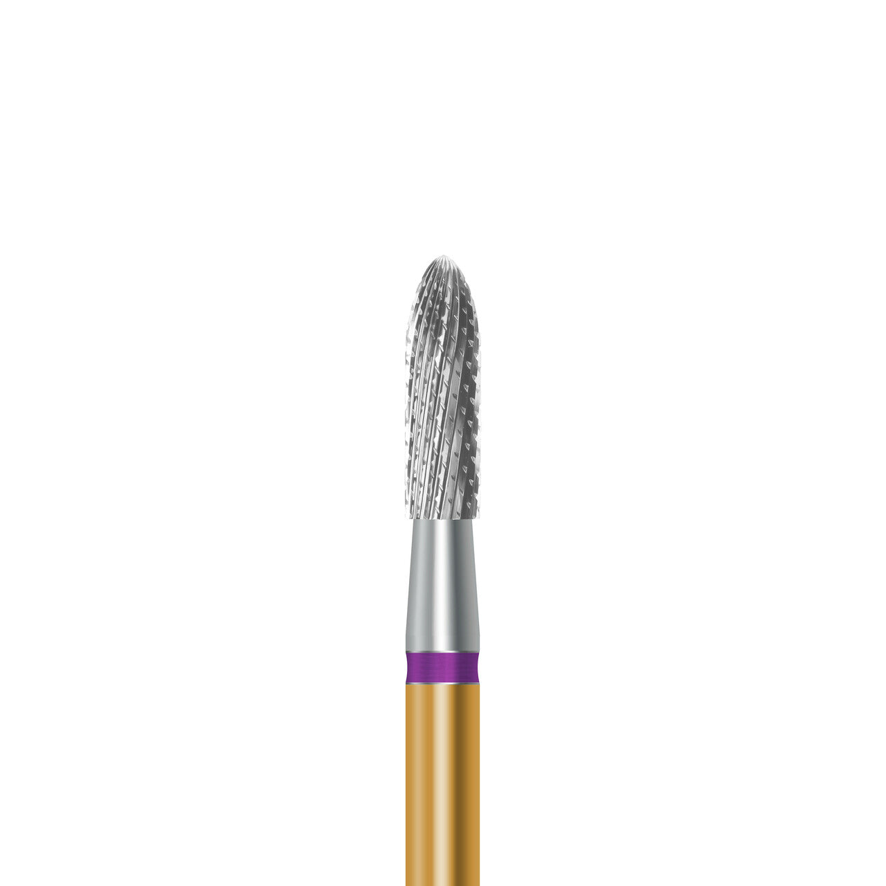 HP carbide cutter C.139KFQK.104.023 for veneering materials: torpedo, 2.3 mm diameter - Frank Dental