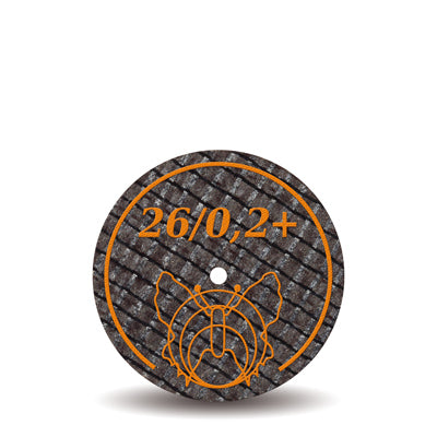Separating Disc for Noble Metals by Motyl, 22.0mm diameter, 0.25mm thickness