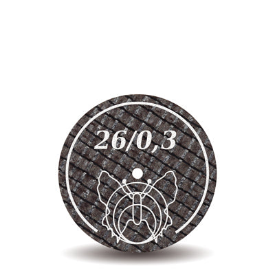 Separating Disc for Noble Metals by Motyl, 26.0mm diameter, 0.30mm thickness