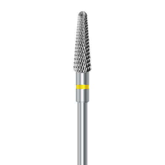 HP carbide cutter C.79KSF.104.040: round-end taper, extra-fine cross-cut, 4.0 mm diameter - Frank Dental
