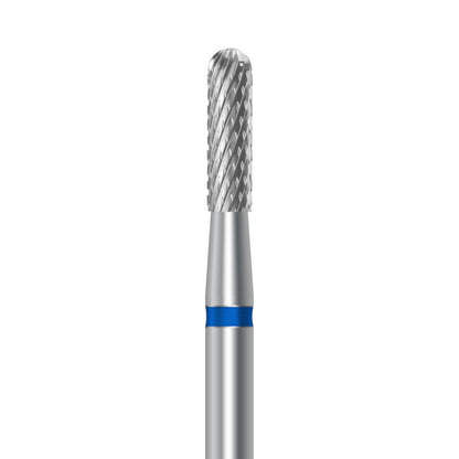 Tungsten carbide cutter C.129K.104.023 for metals, resins and composites: medium grit, cylinder round shape, diameter 2.3 mm