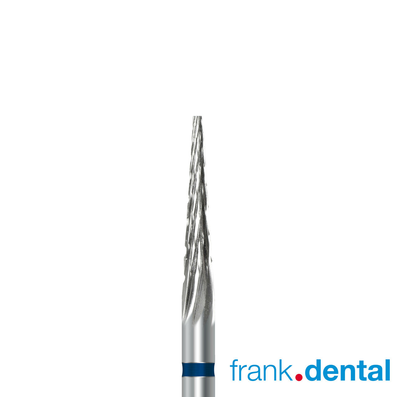 Tungsten carbide cutter C.257K.104.023 for metals, resins and composites: medium grit, needle shape, diameter 2.3 mm