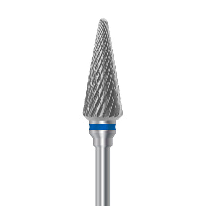 Tungsten carbide cutter C.257K.104.060 for metals, resins and composites: medium grit, needle shape, diameter 6.0 mm