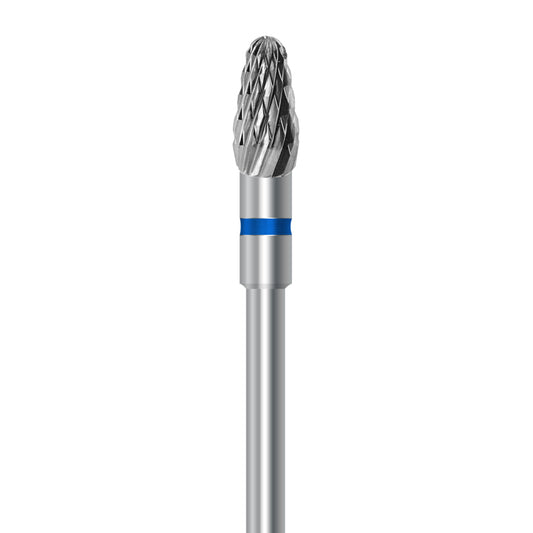HP carbide cutter C.351K.104.040: round-end taper, medium cross-cut, 4.0 mm diameter - Frank Dental