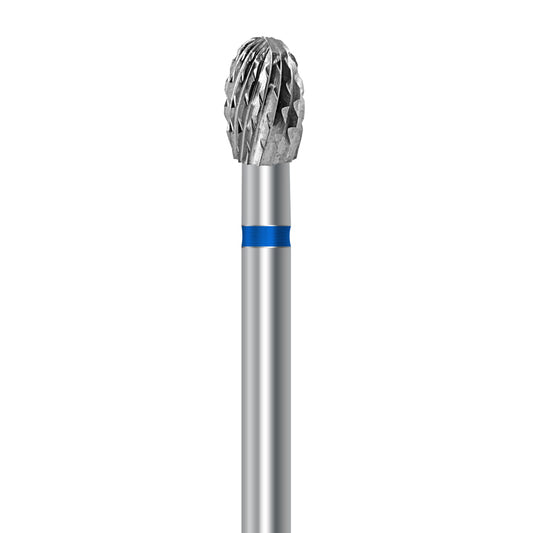 HP carbide cutter C.73K.104.040: egg, medium cross-cut, 4.0 mm diameter - Frank Dental